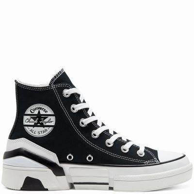 Converse Twisted CPX70 - Naisten Matalavartiset Tennarit - Mustat/Valkoinen